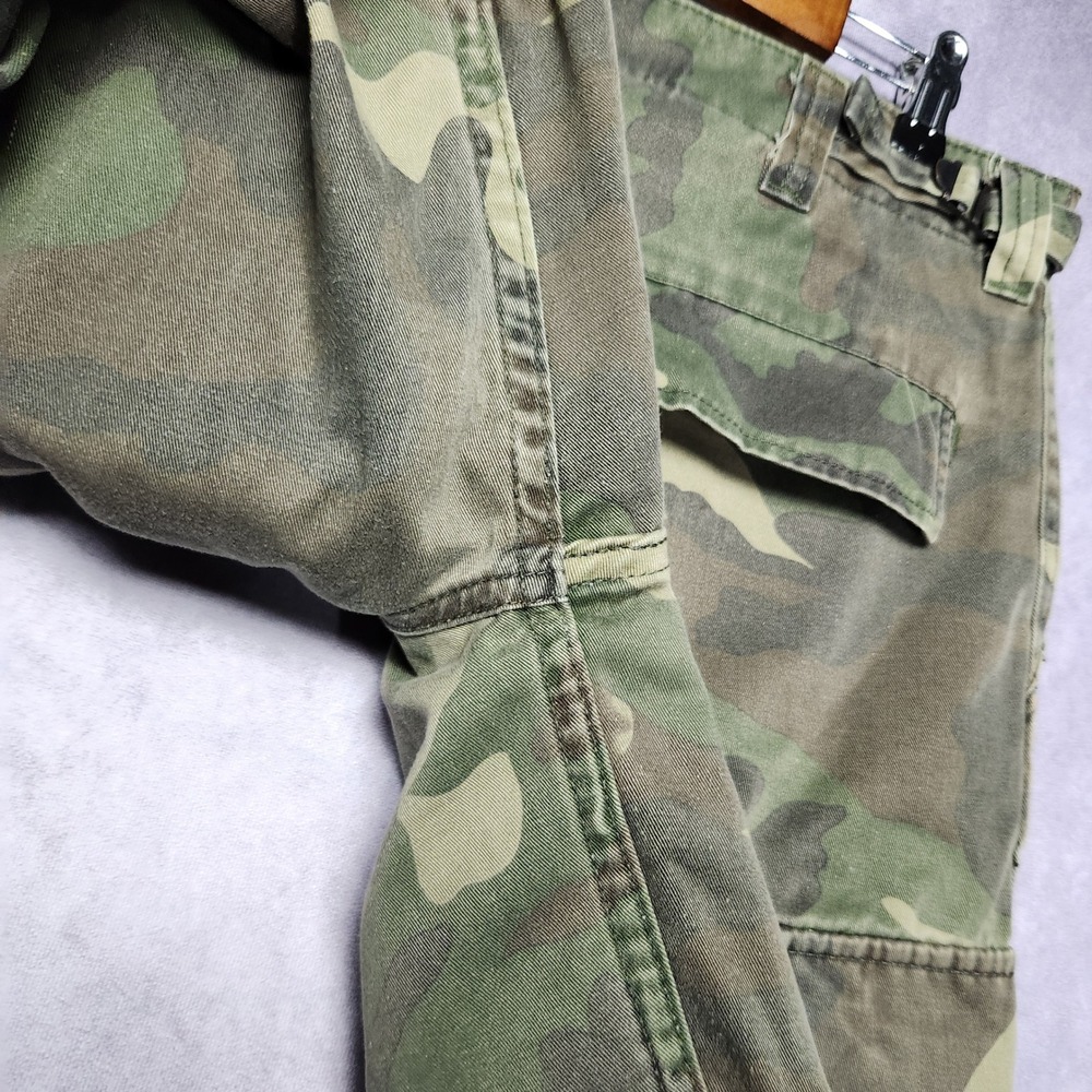 Winchester Mens Camo Cargo Pants 34 Woodland Tactical Hunting Button Fly - Picture 12 of 16